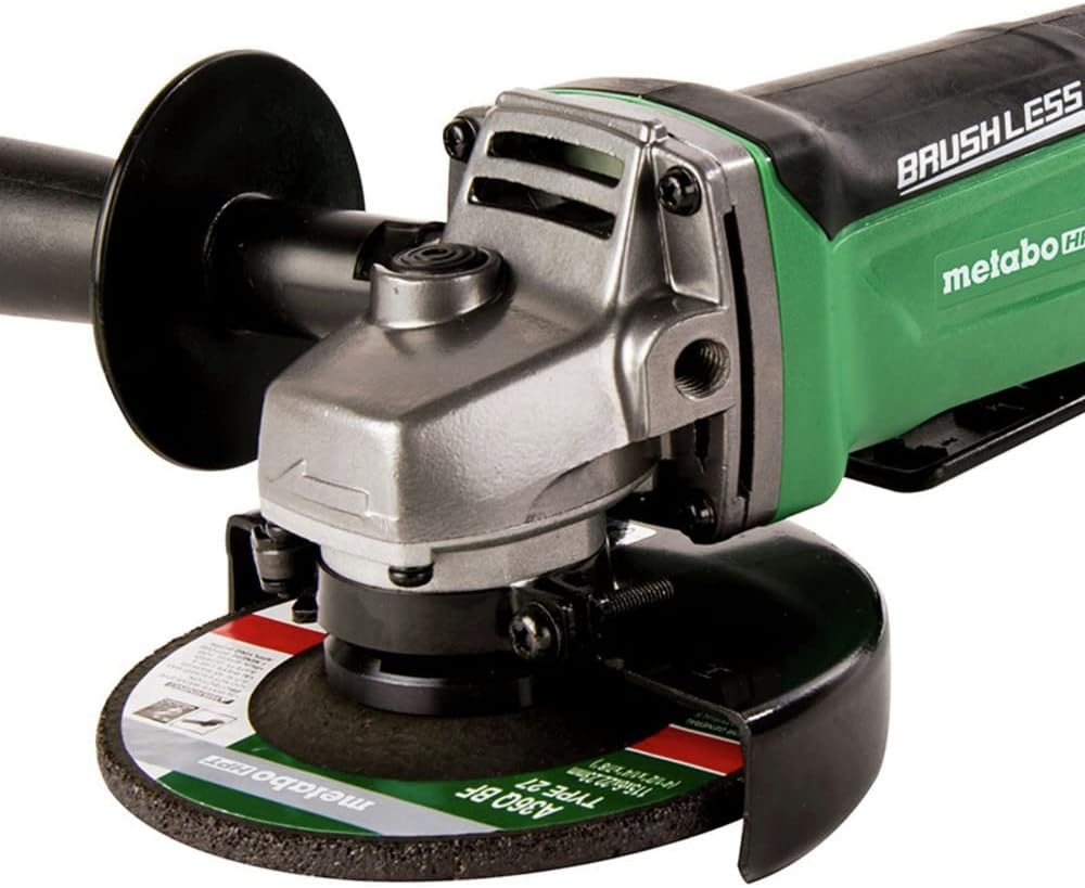 Metabo 18V 4 1/2" Angle Lithium-Ion Cordless Brushless Grinder - Tool Only