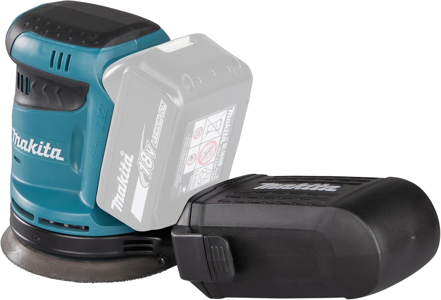 Makita Ponceuse sans fil 18V Li-Ion - 125 mm