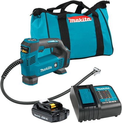 Makita 18V LXT Cordless Inflator Kit with Compact Battery