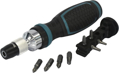 Makita Multi Bit Ratcheting Screwdriver - 8 PC