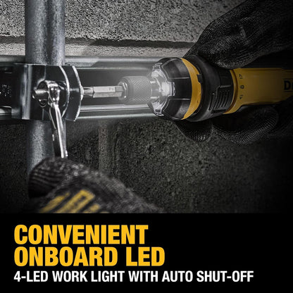 Tournevis sans fil Dewalt avec commande Flex Drive et embouts de vissage