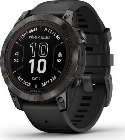 Garmin Fenix 7Pro Solar Sapphire - Carbon Gray