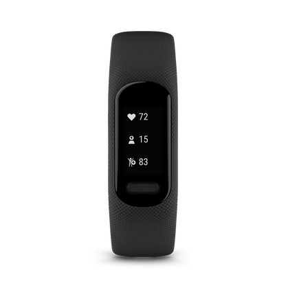 Garmin Vívosmart 5 Traceur d'activité - Grand - Noir
