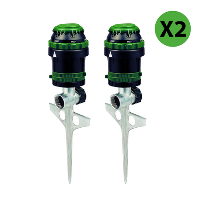 Orbit H2O - 6 Gear Drive Sprinkler - 2 Pack