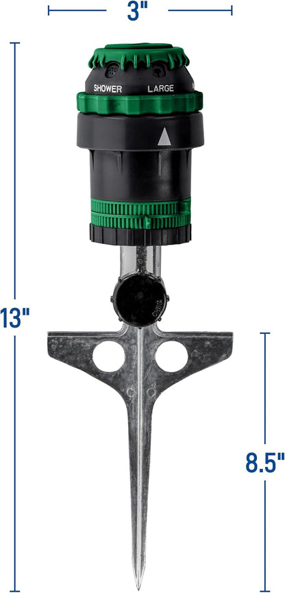 Orbit H2O - 6 Gear Drive Sprinkler - 2 Pack
