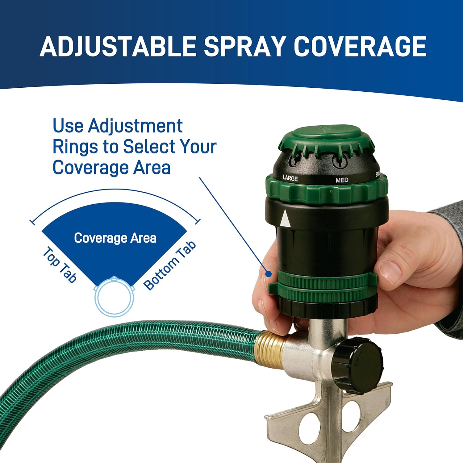 Orbit H2O - 6 Gear Drive Sprinkler - 2 Pack