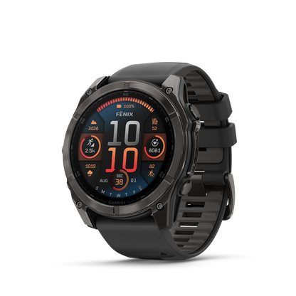 Garmin Fenix 8 51mm Amoled Sapphire-  Carbon Gray