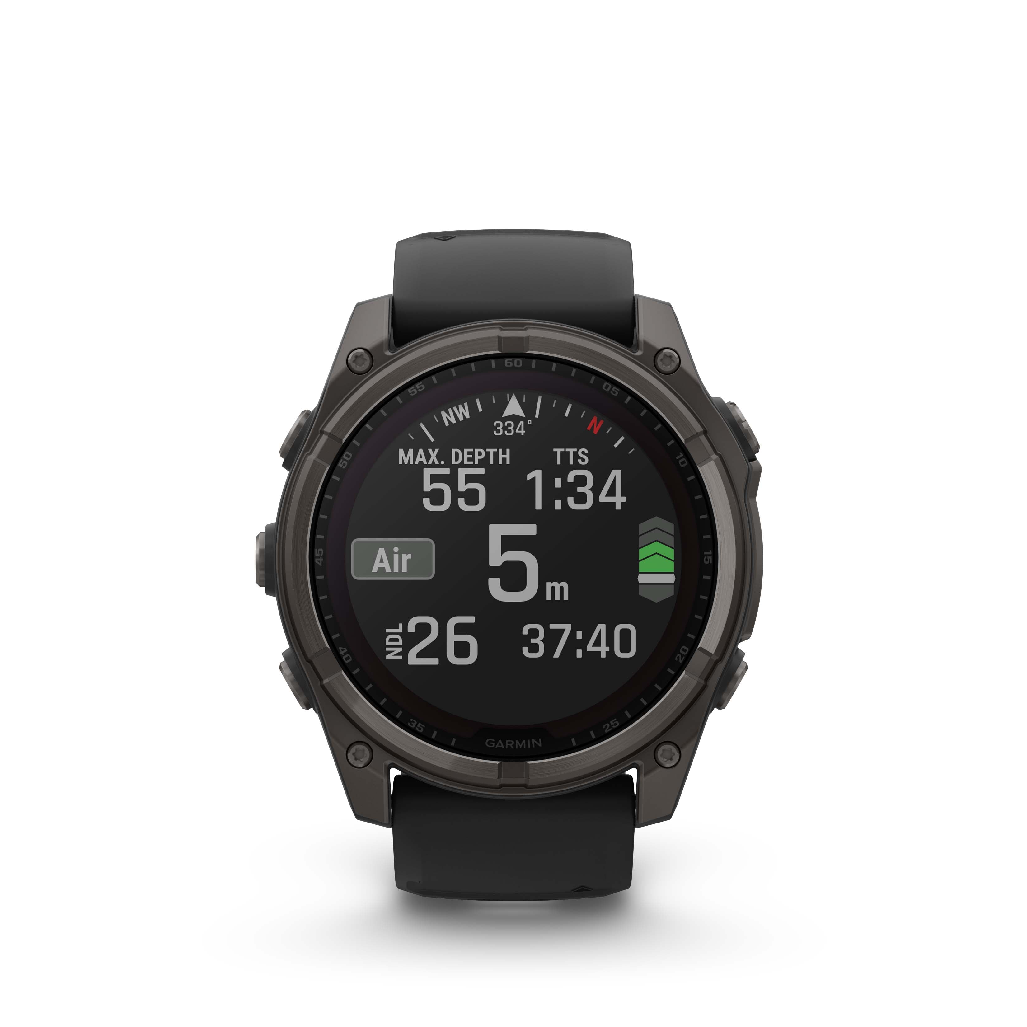 Garmin Fenix 8 51mm Solar Sapphire - Carbon Gray