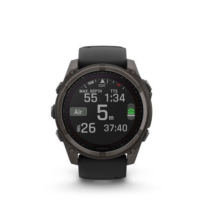 Garmin Fenix 8 51mm Solar Sapphire - Carbon Gray