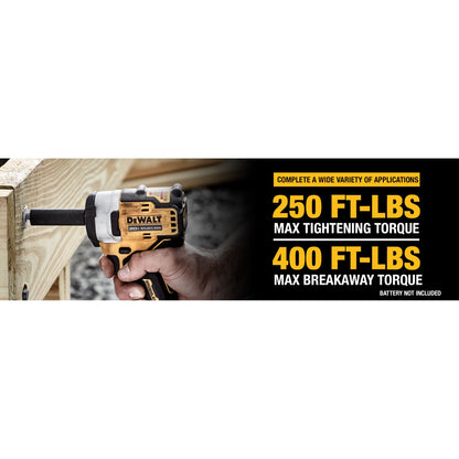 Dewalt 20V Max Clé à chocs sans fil 3/8" avec enclume à anneau - Outil seul