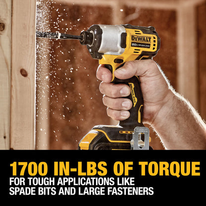 Dewalt 20V Max 1/4" Led Brushless Cordless Impact Driver