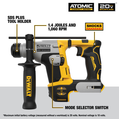 Dewalt 20V Max 5/8" ULTRACOMP Hammer Bare