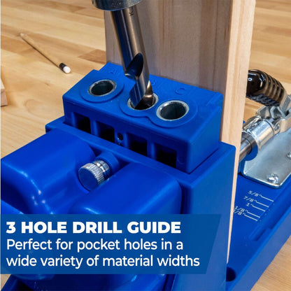 Kreg Pocket Hole Jig pour les matériaux de 1/2" à 1 1/2" d'épaisseur