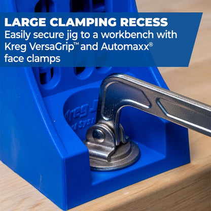 Kreg Pocket Hole Jig pour les matériaux de 1/2" à 1 1/2" d'épaisseur