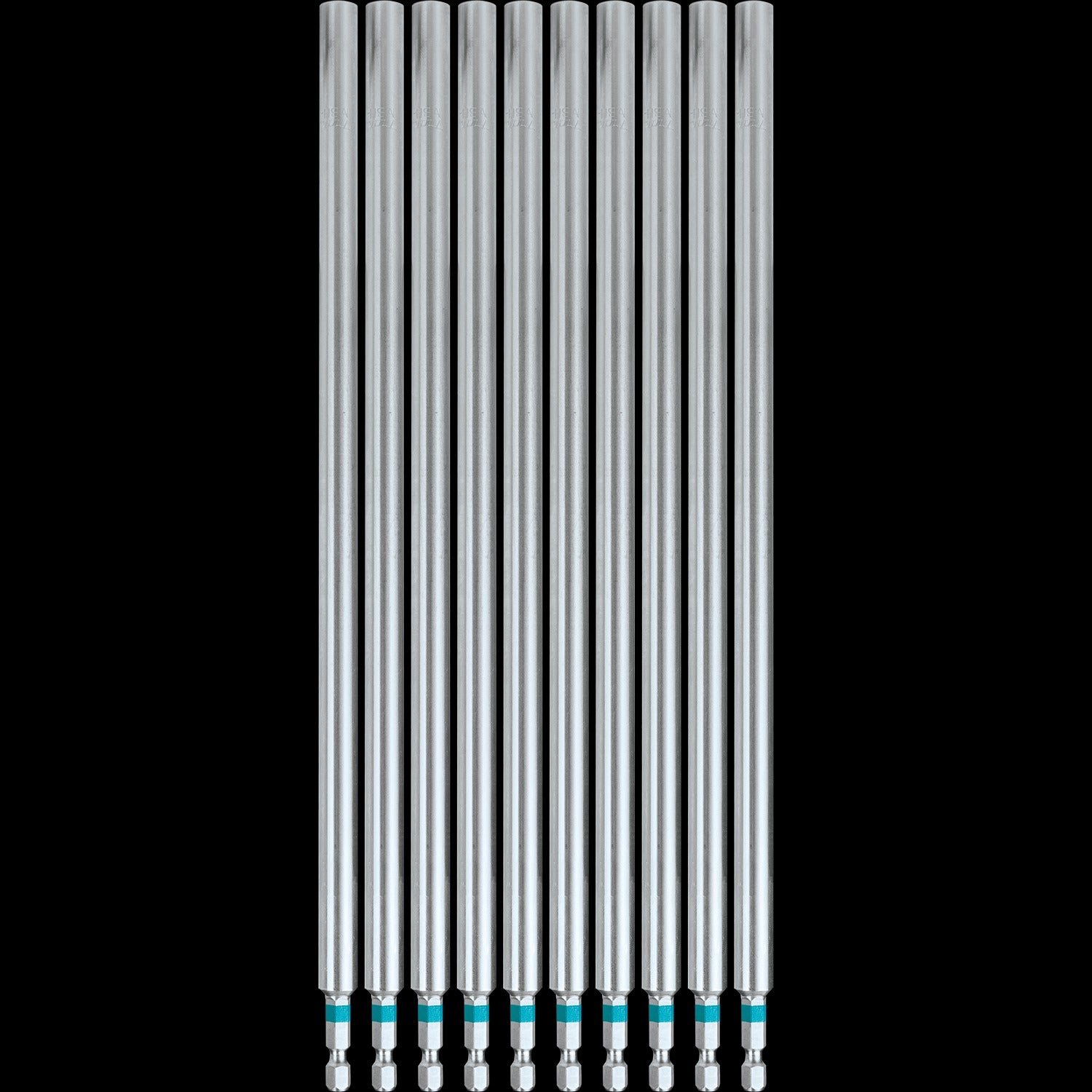 Makita Impactx 12" One Piece Magnetic Insert Bit Holder - 10 Pack - Bulk