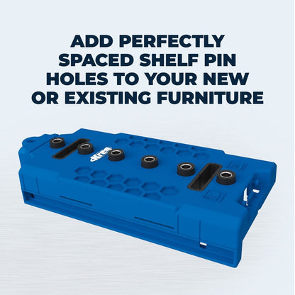 Kreg 5 mm Shelf Pin Jig Guide de perçage pour les trous d'étagères