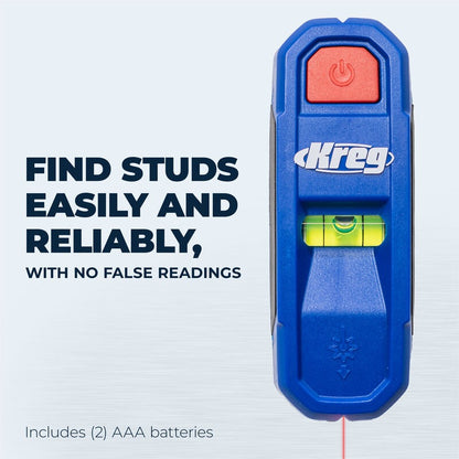 Kreg Magnetic Stud Finder with Laser Mark Stud Finder & Wall Scanner