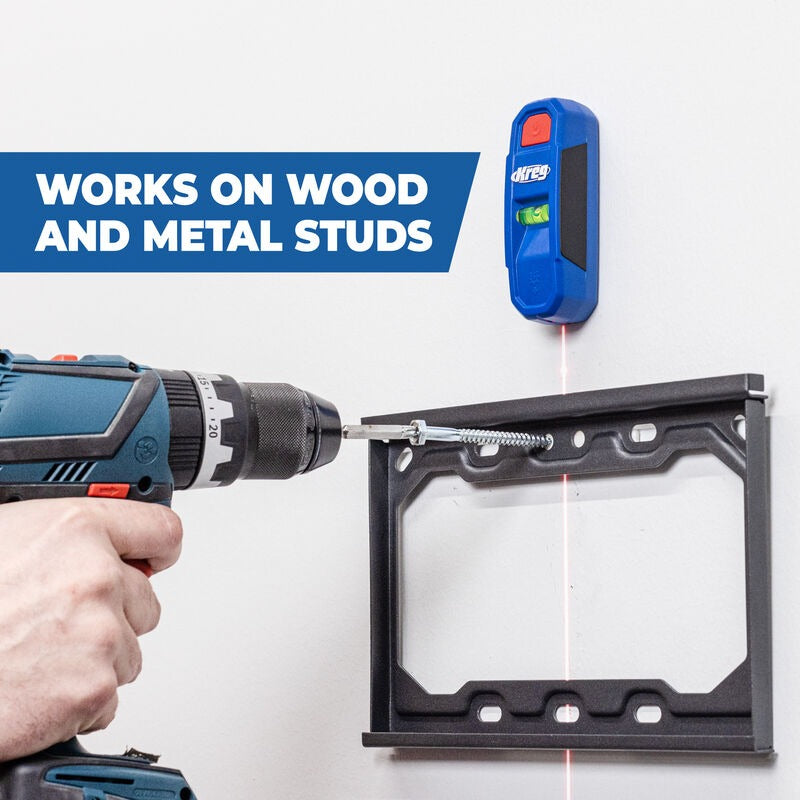 Kreg Magnetic Stud Finder with Laser Mark Stud Finder & Wall Scanner