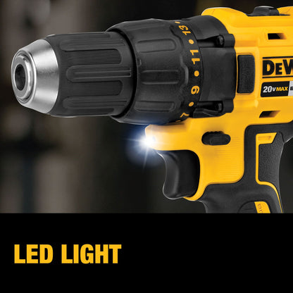 Dewalt 20V Max Cordless Drill Impact Driver 2-Tool Combo Kit