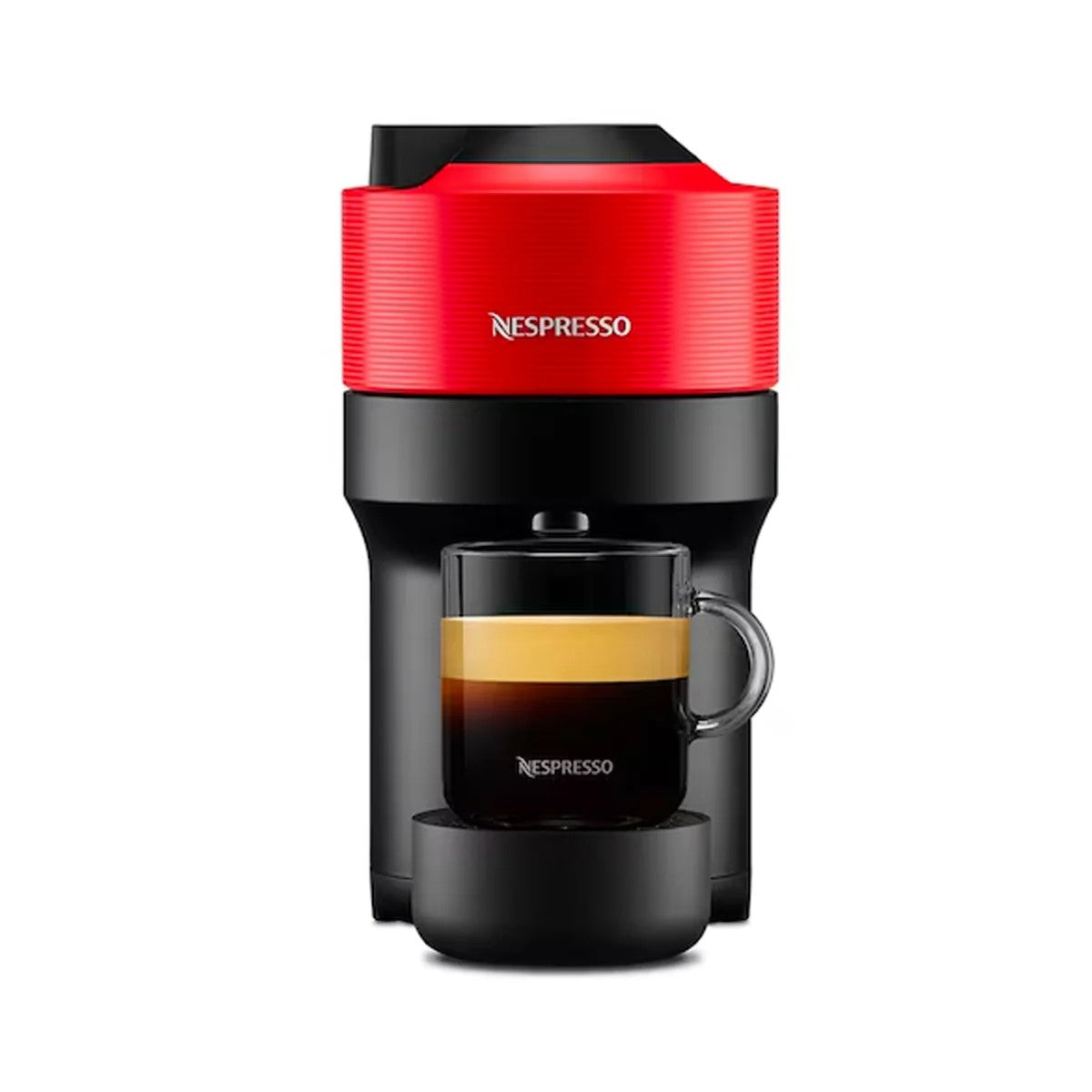 Machine à café et à espresso Nespresso Vertuo Pop+ de Breville - Rouge épicé