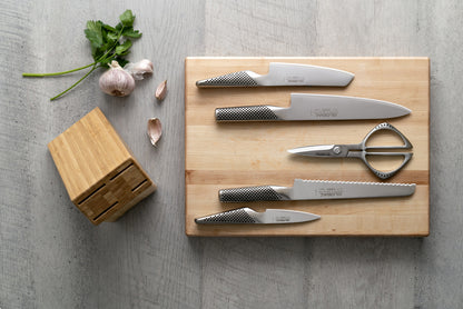 Global Takashi Knife Block Set - 6 PC