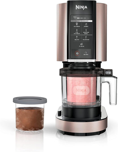 Ninja CREAMi NC301CRG 7 in 1 Ice Cream Maker – Rose Gold