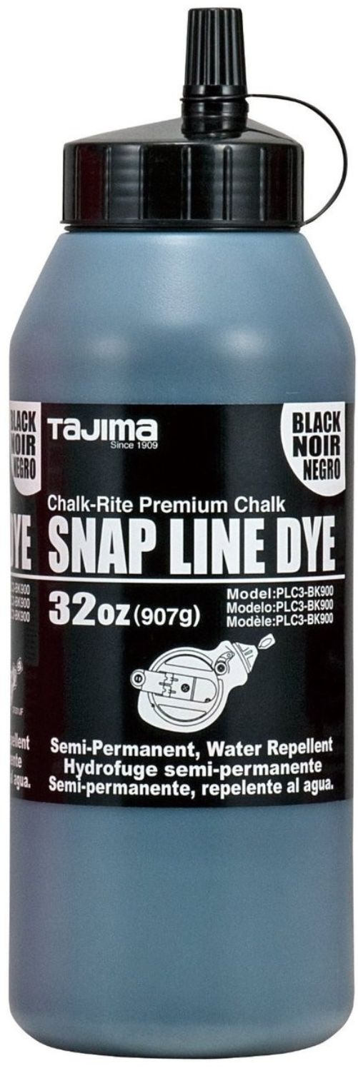 Tajima PLC3-BK900 Micro Chalk Extra Fine Powder chalk for cord