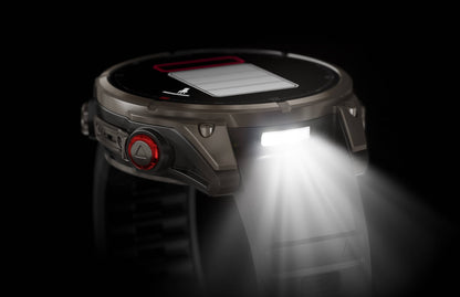 Garmin Fēnix 8 Pro 47 mm Amoled Sapphire Titanium with Graphite/Black Silicone Band