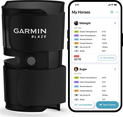 Système de bien-être équin Garmin Blaze