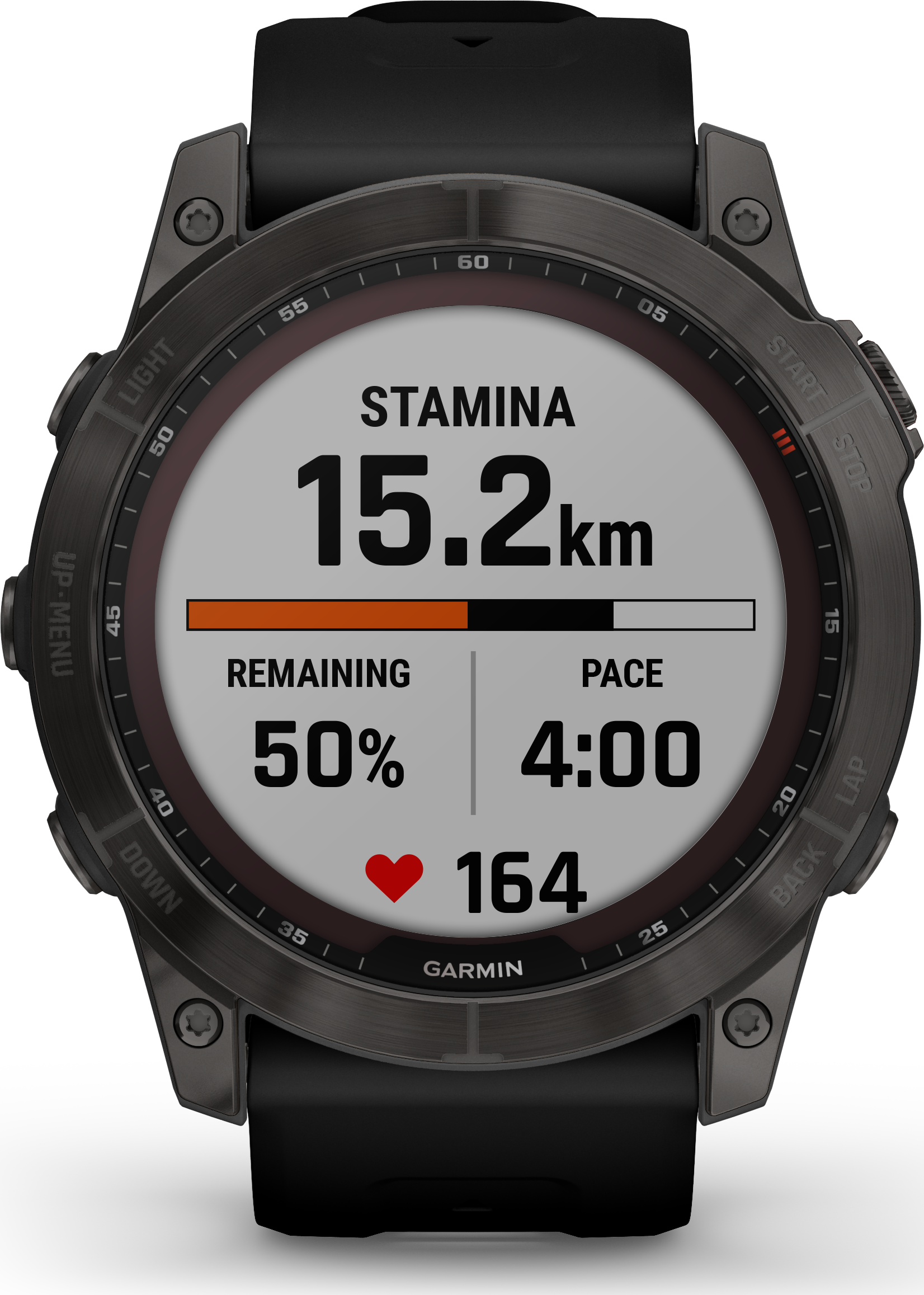 Garmin Fenix 7X Sapphire Solar Larger Adventure Smart Watch - Carbon Grey DLC Titanium with Black Band