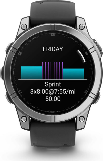 Garmin Fenix E 47mm Amoled Stainless Steel