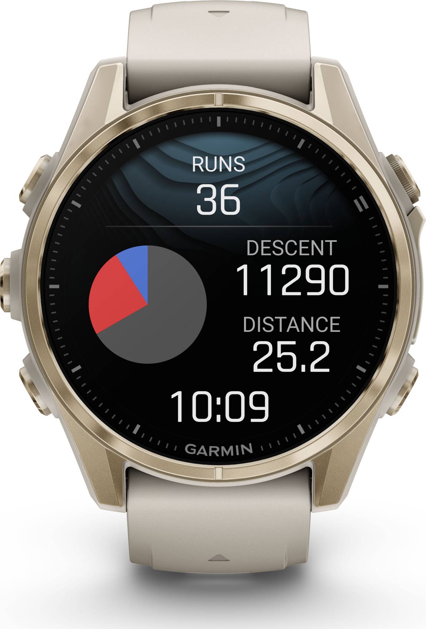 Garmin Fenix 8 43mm Amoled - Sapphire Soft Gold