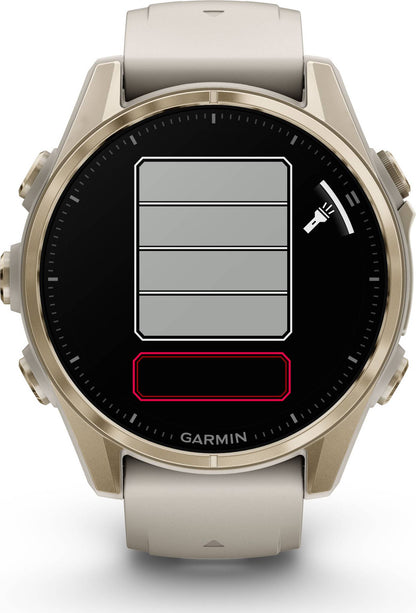 Garmin Fenix 8 43mm Amoled - Sapphire Soft Gold