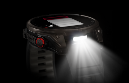 Garmin Fenix 8 47mm Solar Sapphire - Gris carbone