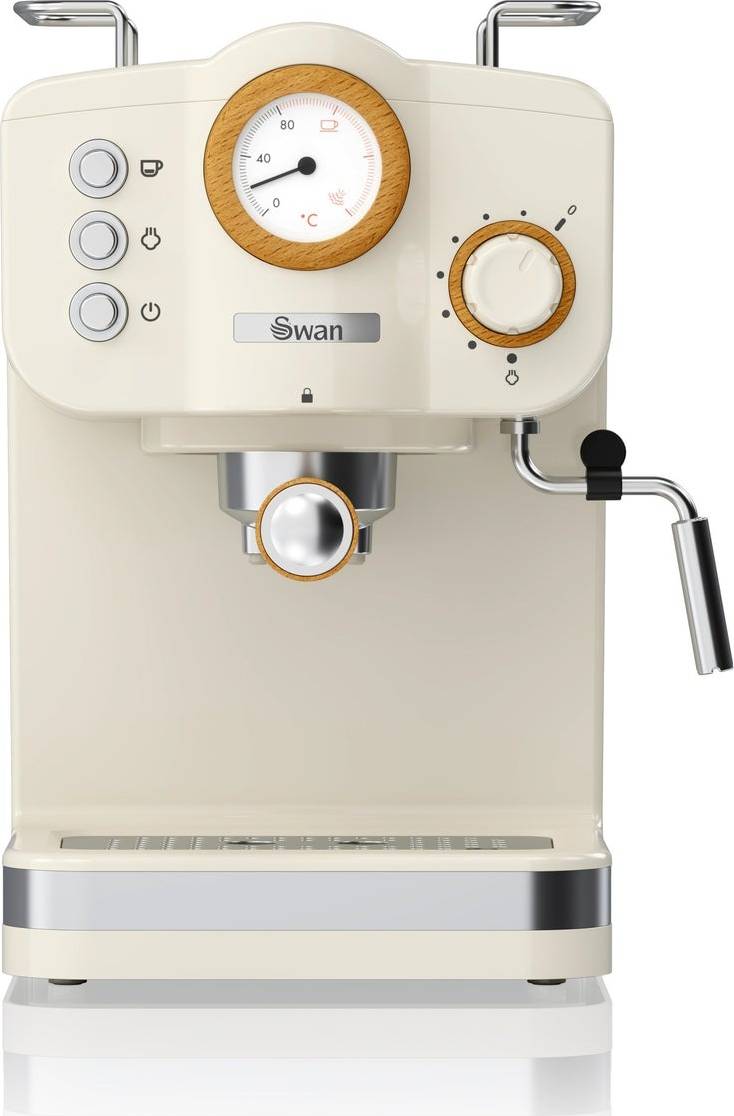 Swan Nordic Pump Espresso Coffee Machine - White