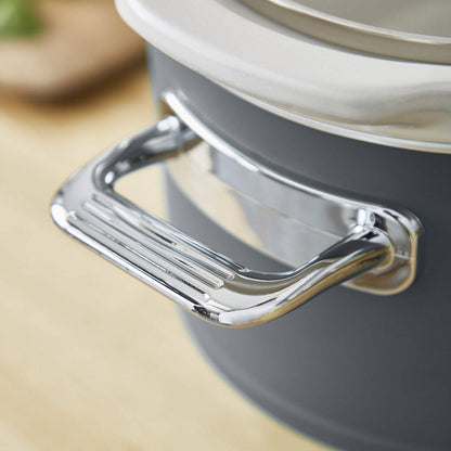 Swan 3.5L Nordic Slow Cooker - Grey