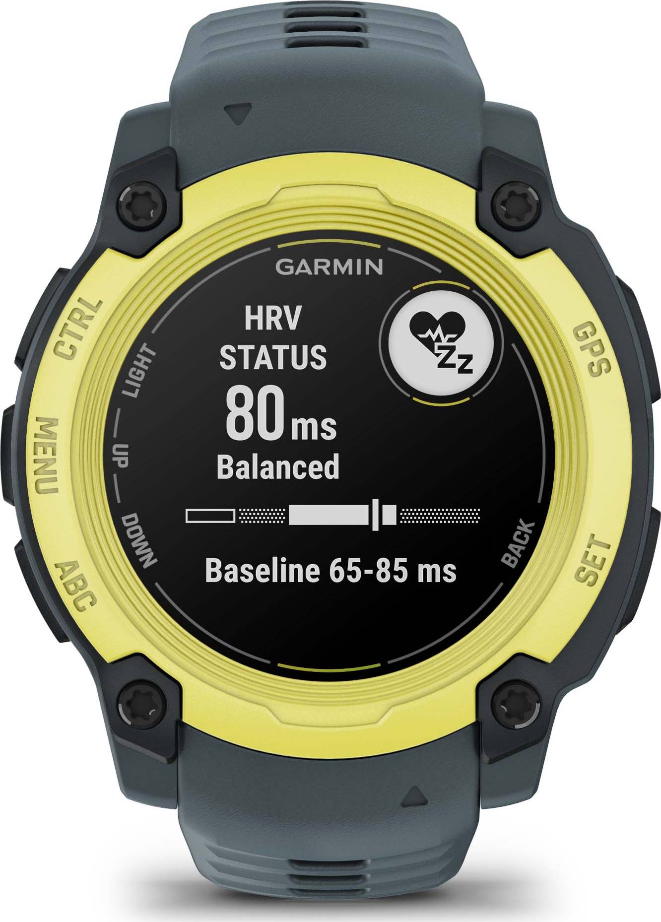 Garmin InstinctE 40mm Smartwatch-Lime électrique/Crépuscule