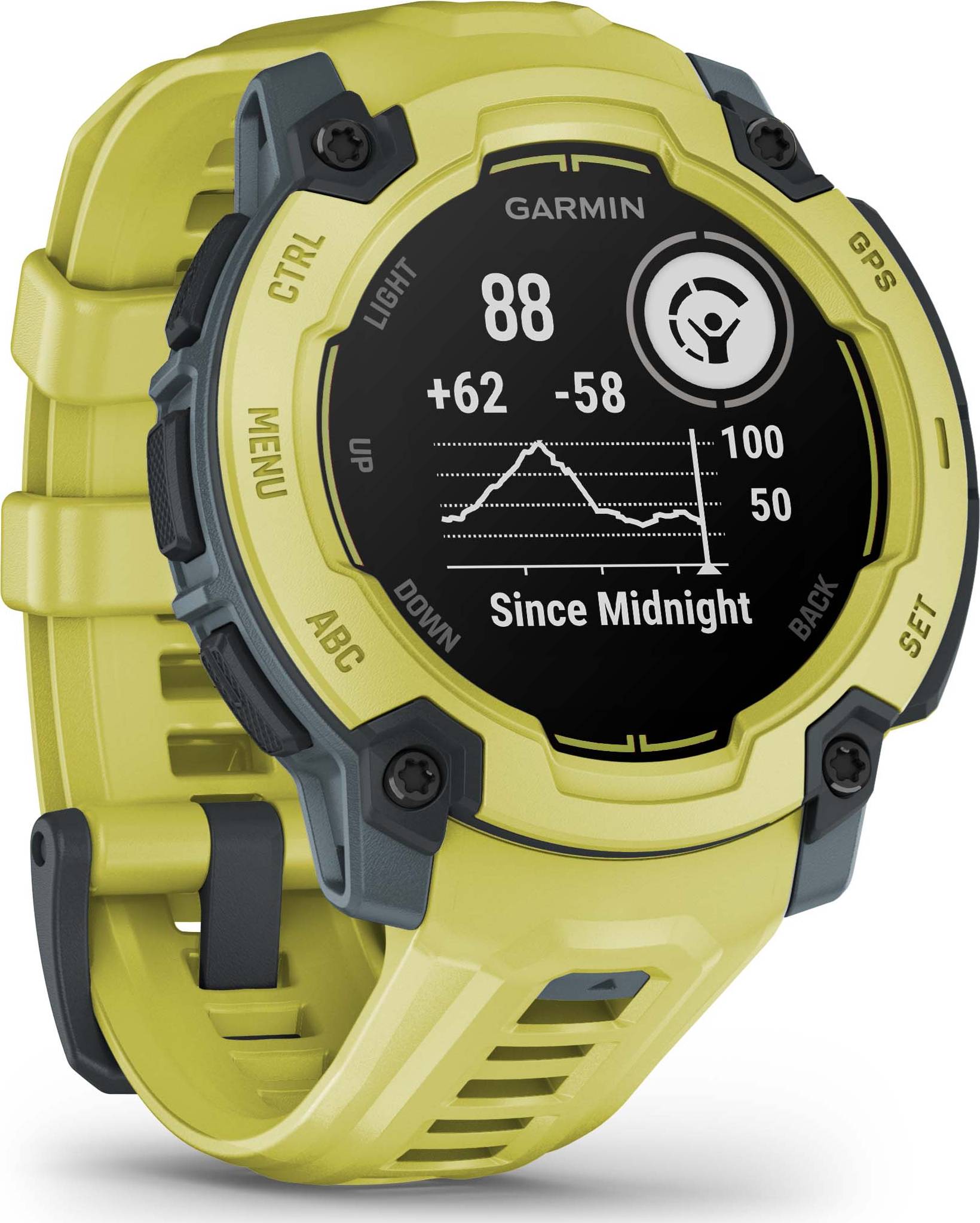 Garmin InstinctE 45mm Smartwatch -Electric Lime