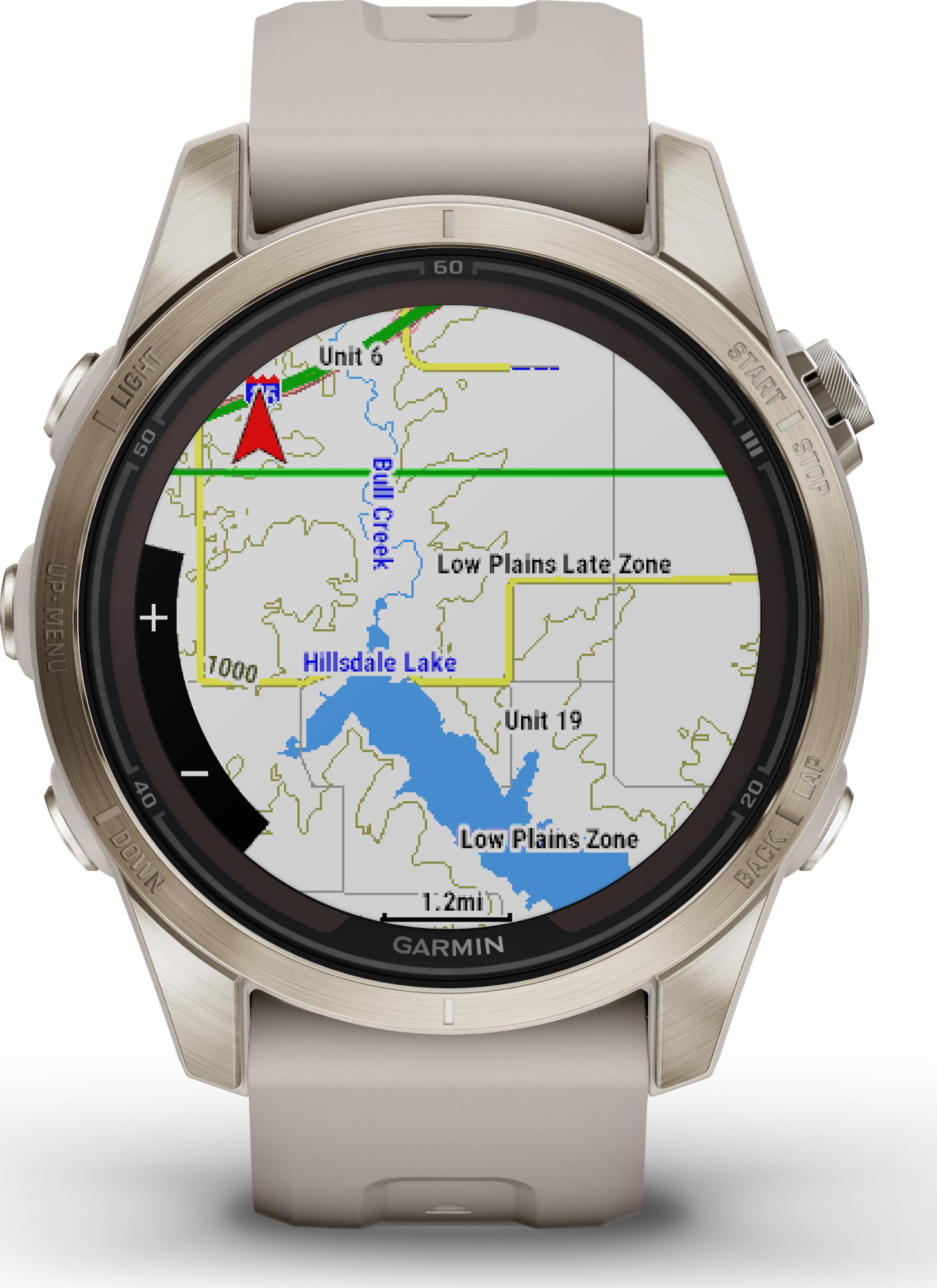 Garmin Fēnix 7S Pro Sapphire Solar Smartwatch-Sand