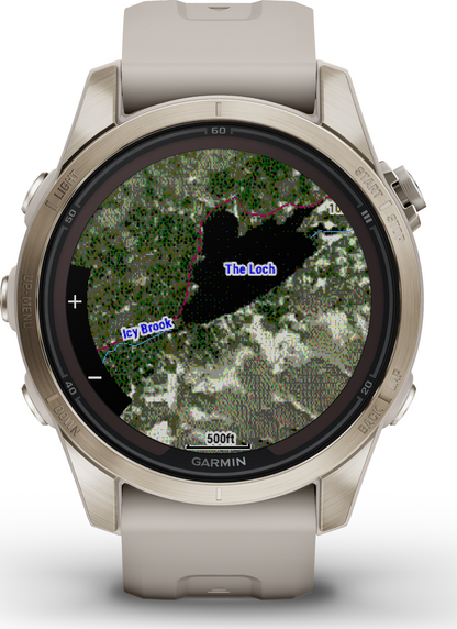 Garmin Fēnix 7S Pro Sapphire Solar Smartwatch-Sand