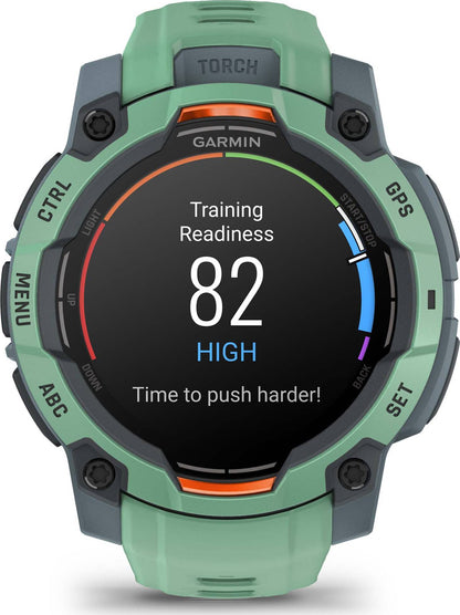 Garmin Instinct3 45mm Amoled Display Smartwatch-Neo Tropic
