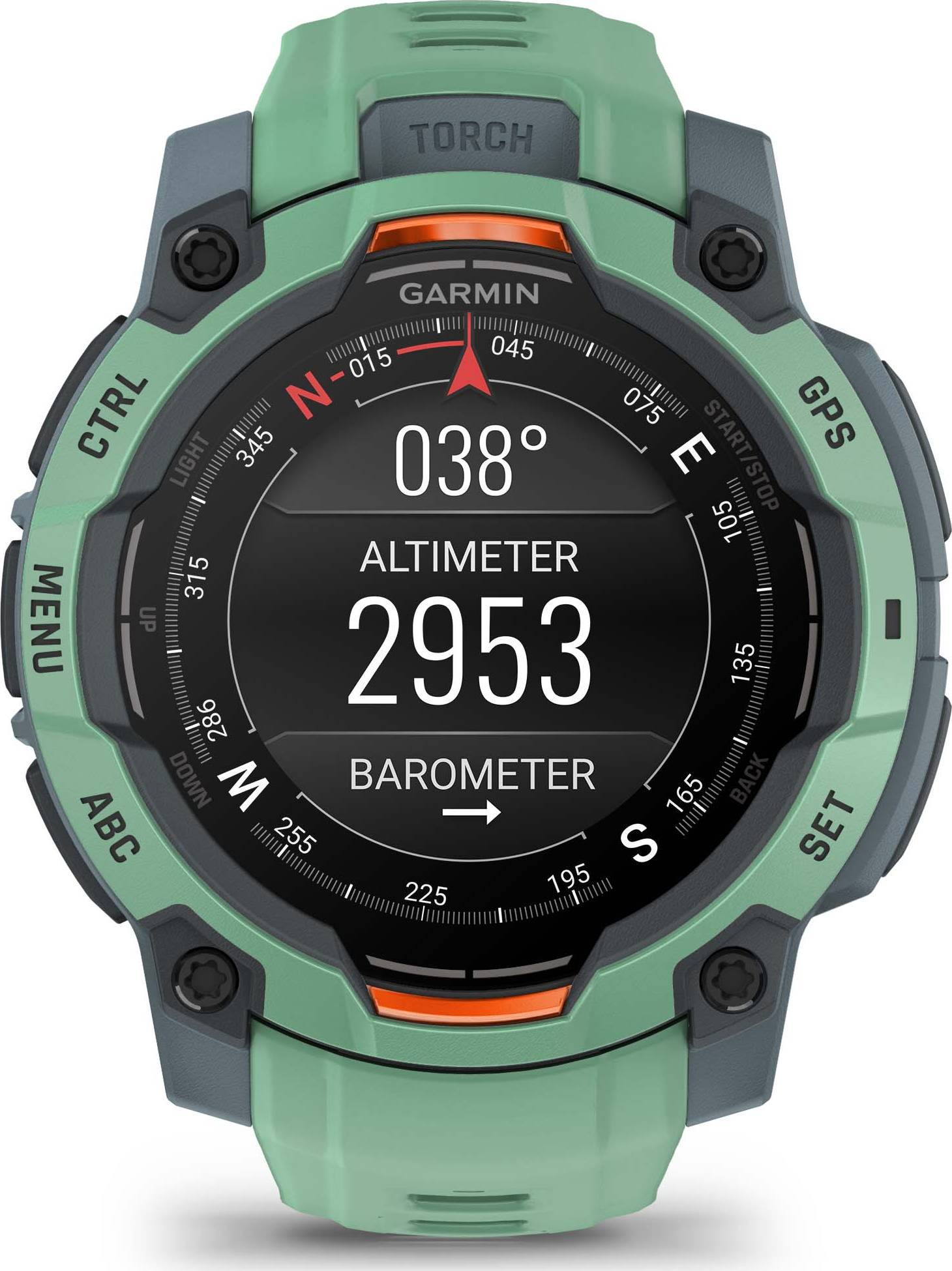 Garmin Instinct3 45mm Amoled Display Smartwatch-Neo Tropic