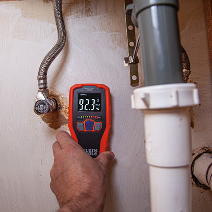 Klein Tools Pinless Water Leak Detector Moisture Meter 3/4' Below Surface