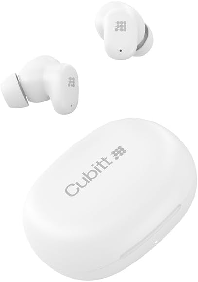 Cubitt Wireless Power Buds – Snow White