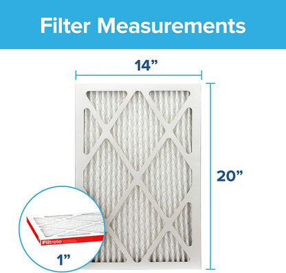 Filtrete 14 x 20 x 1 MPR1000 Premium Furnace Filters - 6 Pack