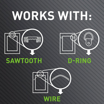 3M Claw Drywall Picture Hanger Holds 45Lbs - 3 Markers