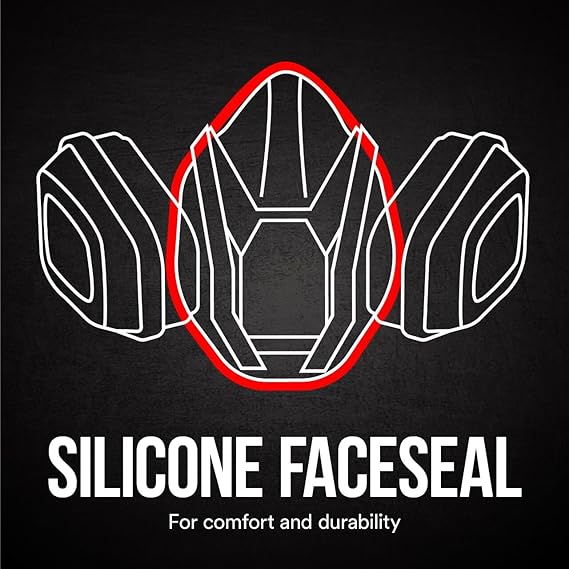 3M Safety Multi Purpose Respirator with Quick Latch