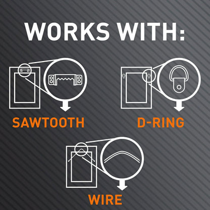 3M Claw Drywall Picture Hanger Holds 65Lbs - 2 Markers