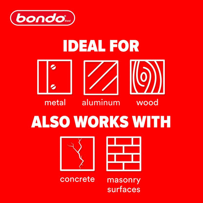 Bondo Remplissage de carrosserie 1.87Lb