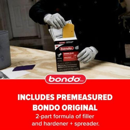 Bondo Body Repair Kit Ready Mix Pouches